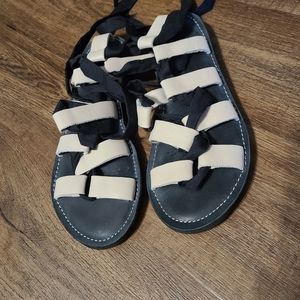 Sseko custom ribbon sandals